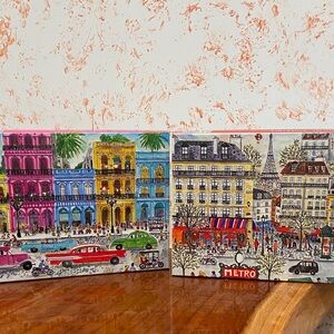 GALISON Paris & Cuba - 1,000 Piece Puzzles